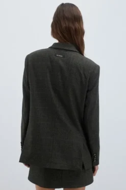 Donna Roy Rogers Capispalla|Blazer Doppiopetto Galles