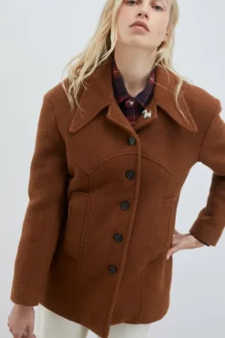 Donna Roy Rogers Capispalla|Blazer Yellowstone Old Glory