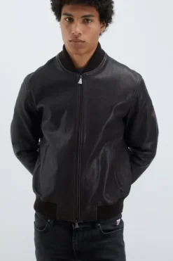 Uomo Roy Rogers Capispalla|Bomber In Pelle Vintage