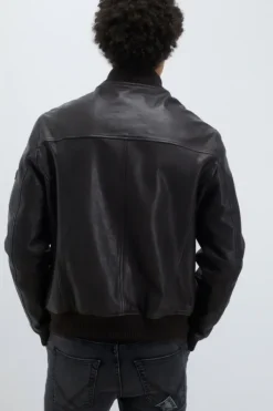 Uomo Roy Rogers Capispalla|Bomber In Pelle Vintage