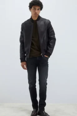 Uomo Roy Rogers Capispalla|Bomber In Pelle Vintage