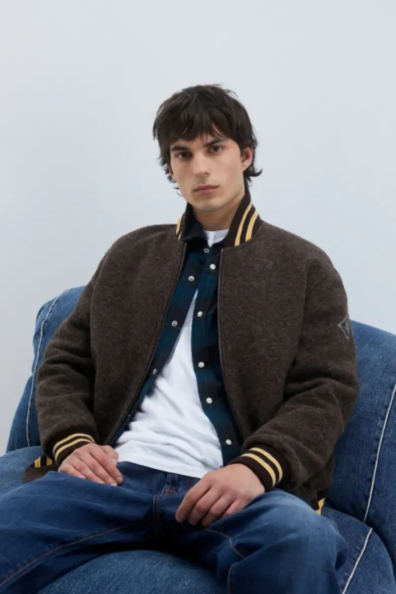 Uomo Roy Rogers Capispalla|Bomber Varsity