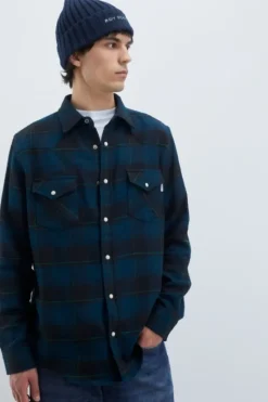 Uomo Roy Rogers Camicie|Camicia Martin Check Washed