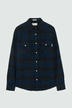Uomo Roy Rogers Camicie|Camicia Martin Check Washed