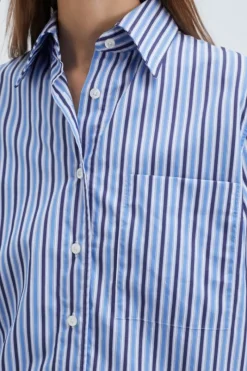 Donna Roy Rogers Camicie|Camicia Mimi Popeline Stripe
