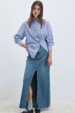 Donna Roy Rogers Camicie|Camicia Mimi Popeline Stripe