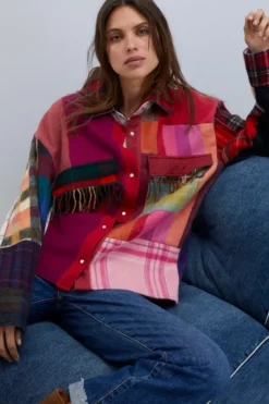 Donna Roy Rogers Capispalla|Camicia Old Glory Vintage Cashmere