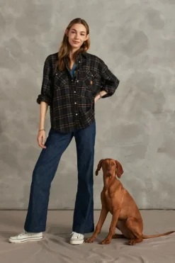 Donna Roy Rogers Camicie|Camicia 70th Wool Check