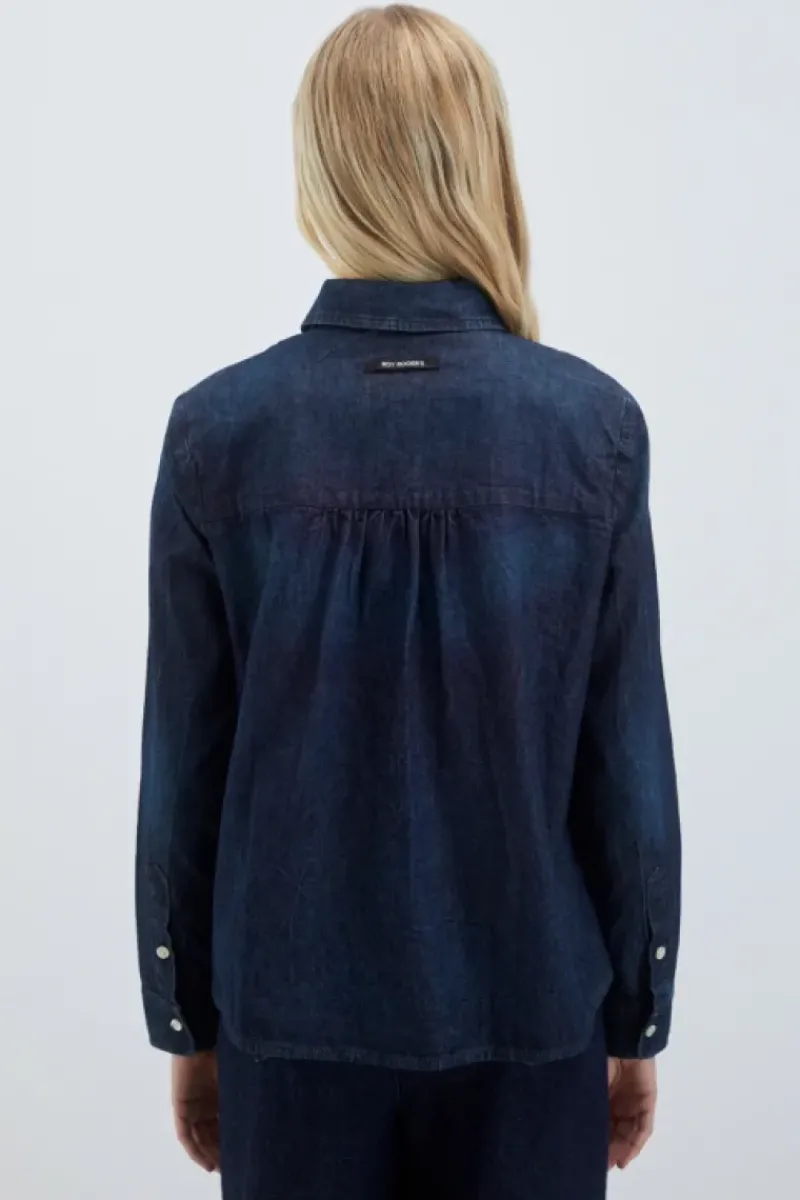 Donna Roy Rogers Camicie|Camicia Tiny Denim