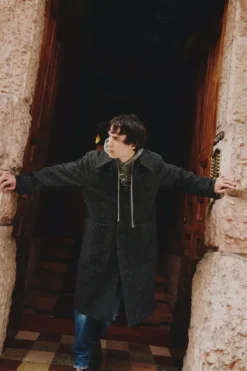 Uomo Roy Rogers Capispalla|Cappotto London In Tweed Donegal