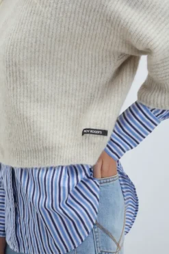 Donna Roy Rogers Maglieria E Felpe|Cardigan Reverse In Alpaca