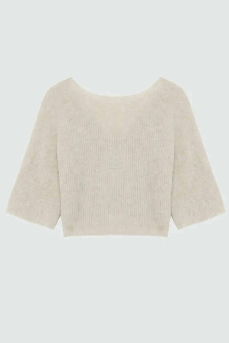Donna Roy Rogers Maglieria E Felpe|Cardigan Reverse In Alpaca