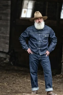 Uomo Roy Rogers Jeans|Regular|Cult Wide Man Denim Jap Selvedge Rinse