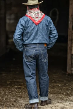 Uomo Roy Rogers Selvedge Bar|Regular|Cult Wide Man Jap Selvedge Denim 1947 Raw