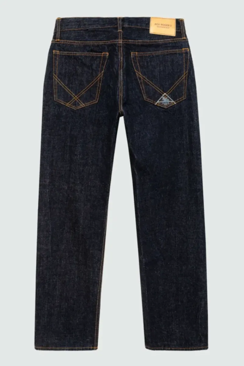 Uomo Roy Rogers Selvedge Bar|Jeans|Cult Wide Man Jap Selv. Shrink To Fit Denim Rinse