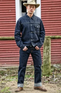 Uomo Roy Rogers Selvedge Bar|Jeans|Cult Wide Man Jap Selv. Shrink To Fit Denim Rinse