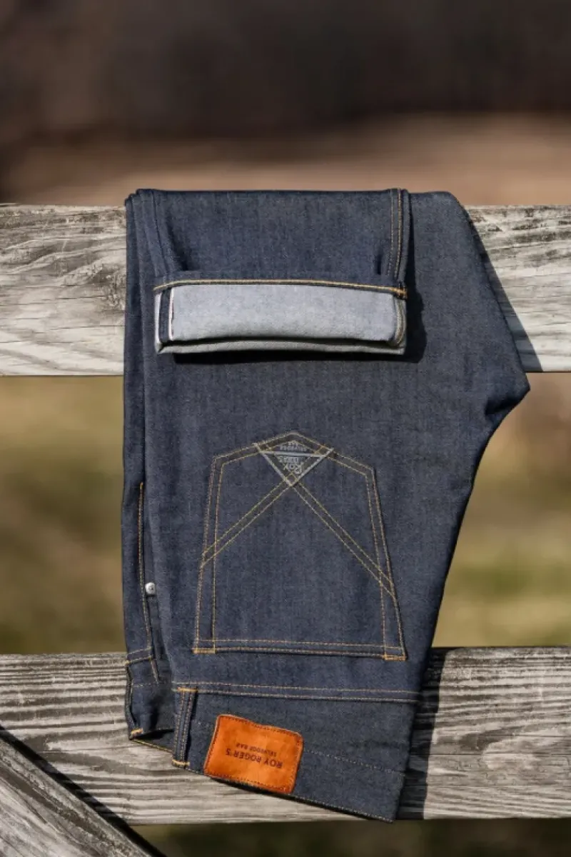 Uomo Roy Rogers Selvedge Bar|Jeans|Cult Wide Man U.s.a. Selvedge Denim Raw