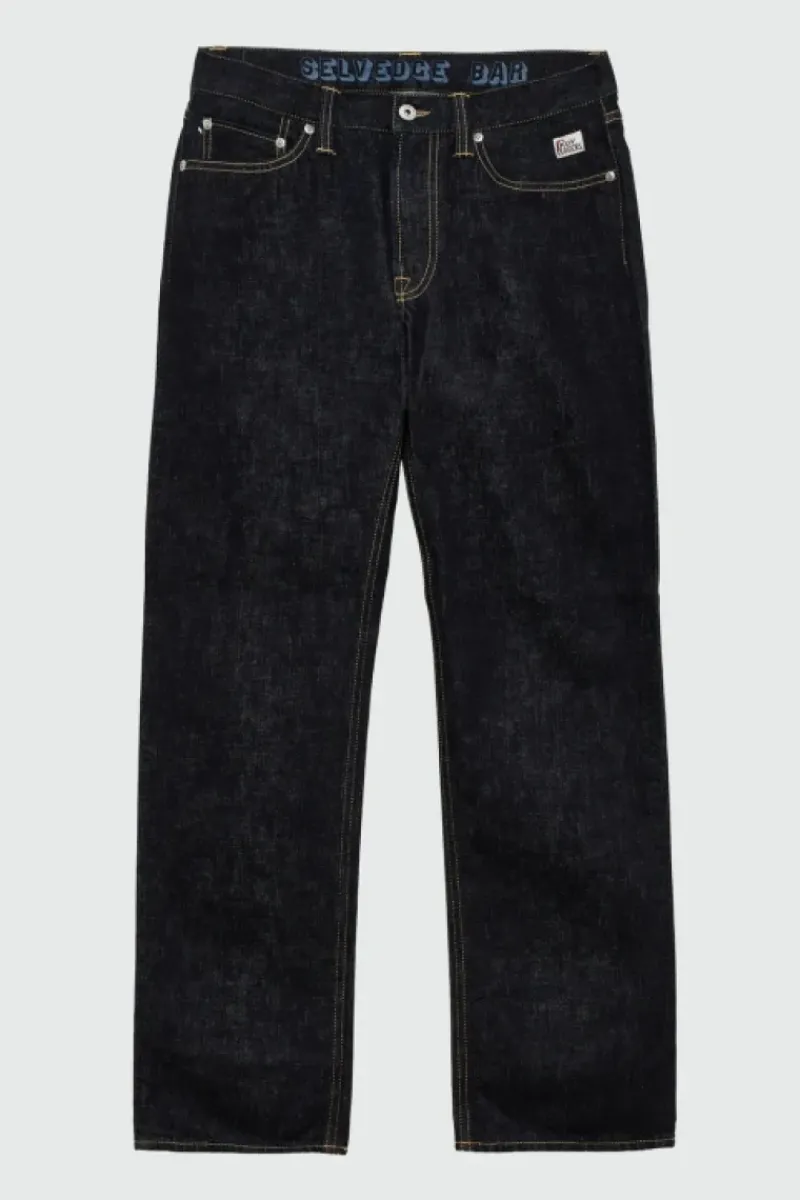 Uomo Roy Rogers Selvedge Bar|Jeans|Cult Wide Selvedge Bar Roy Roger's Denim Jap Rinse