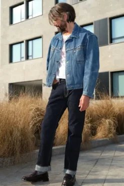 Uomo Roy Rogers Selvedge Bar|Jeans|Cult Wide Selvedge Bar Roy Roger's Denim Jap Rinse