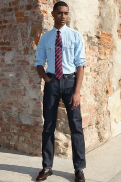 Uomo Roy Rogers Selvedge Bar|Jeans|Cult Wide Selvedge Bar Roy Roger's Denim Jap Raw