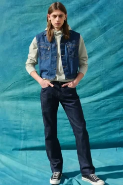 Uomo Roy Rogers Selvedge Bar|Jeans|Cult Wide Selvedge Bar Roy Roger's Org. Denim Raw
