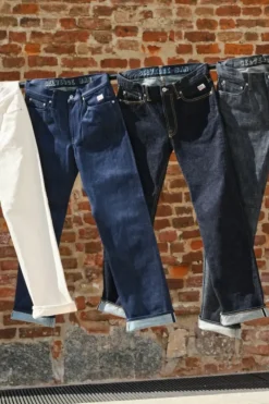 Uomo Roy Rogers Selvedge Bar|Jeans|Cult Wide Selvedge Bar Roy Roger's Org. Denim Raw