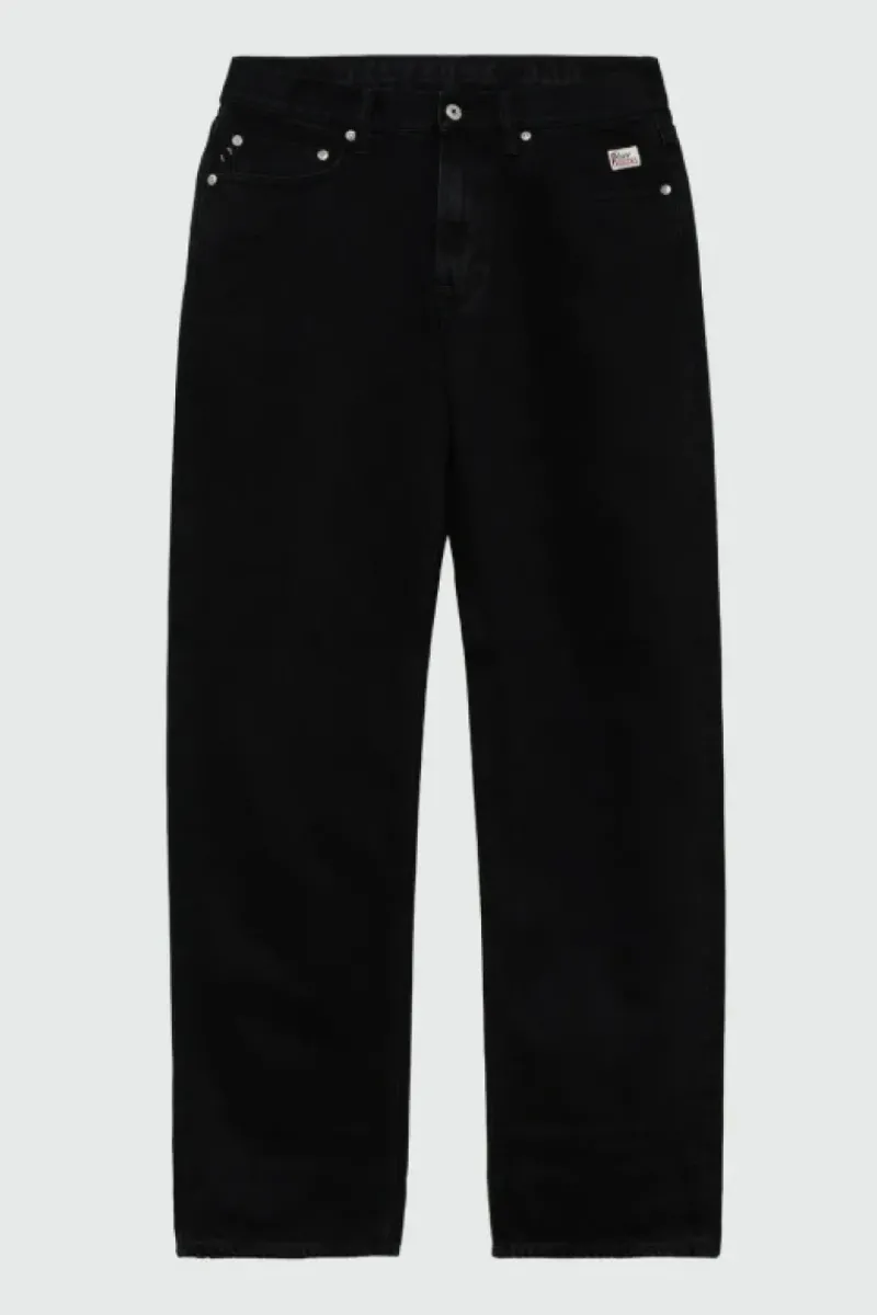 Uomo Roy Rogers Selvedge Bar|Jeans|Cult Wide Selvedge Bar Roy Roger's Black Denim Super S.w.