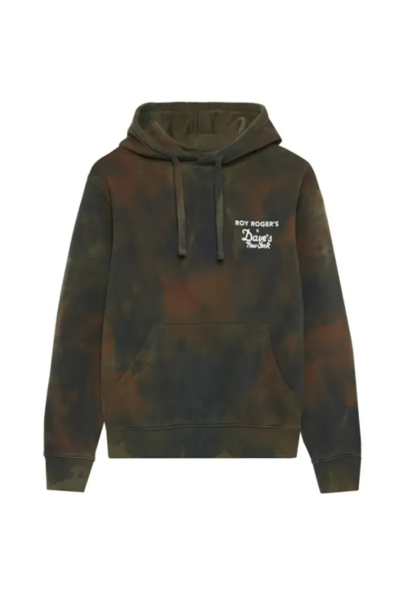 Uomo Roy Rogers Roy Roger's X Dave's Ny|Maglieria E Felpe|Felpa Con Cappuccio Roy Roger's X Dave's Ny Con Tie Dye