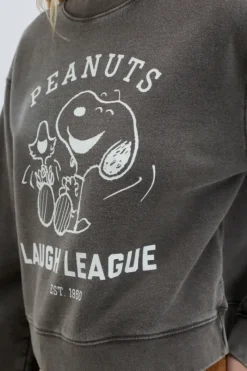 Donna Roy Rogers Maglieria E Felpe|Felpa Peanuts Old Glory Laugh League