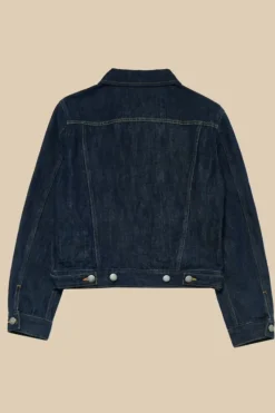 Donna Roy Rogers Capispalla|Giacca Trucker 70th Denim Cimosa Rinse