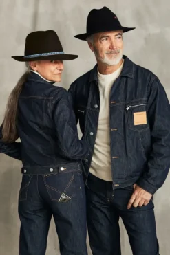 Uomo Roy Rogers Capispalla|Giacca Trucker 70th Denim Cimosa Rinse