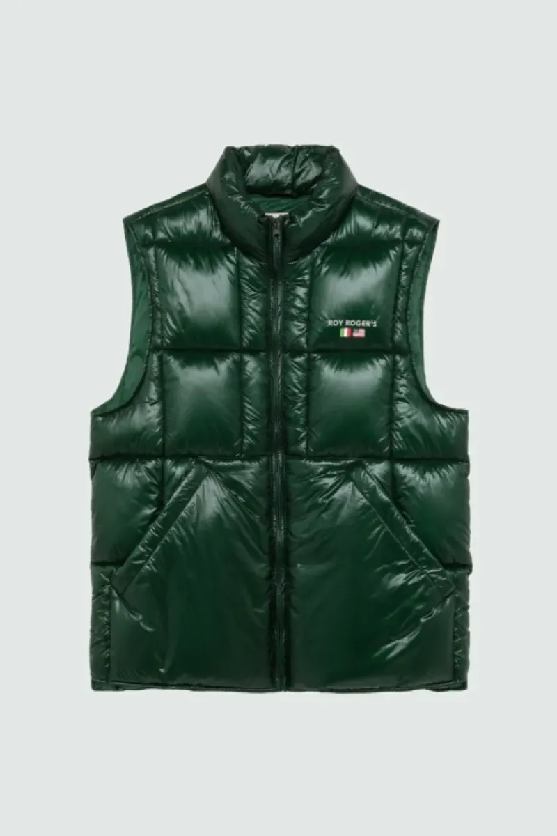 Uomo Roy Rogers Capispalla|Gilet In Nylon Ripstop