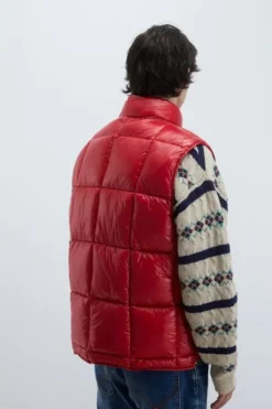 Uomo Roy Rogers Capispalla|Gilet In Nylon Ripstop