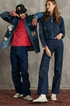 Donna Roy Rogers Capispalla|Giubbino Archivio 70th Denim Rinse