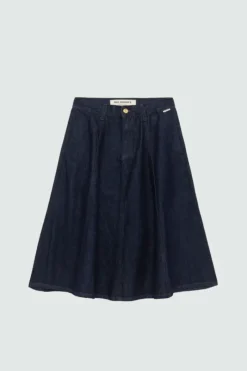 Donna Roy Rogers Pantaloni E Gonne|Gonna Loren Denim Rinse