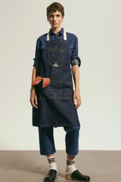 Donna Roy Rogers Accessori|Accessori|Grembiule Denim Washed