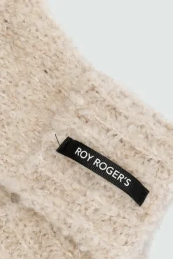 Donna Roy Rogers Accessori|Guanti Moffola In Lana Boucle