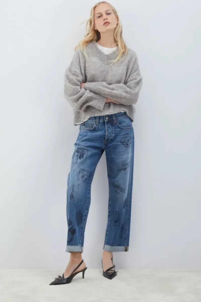 Donna Roy Rogers Jeans|Boyfriend|Jeans New Oskar Fiction