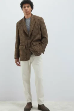 Uomo Roy Rogers Pantaloni|Jeans Re-search Dapper Bull Pure