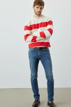 Uomo Roy Rogers Jeans|Slim|Jeans 517 Weared 10