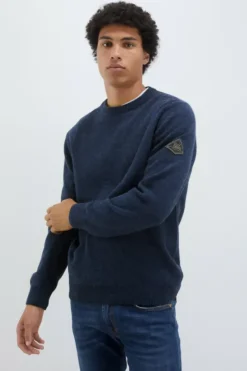 Uomo Roy Rogers Maglieria E Felpe|Maglia Girocollo In Lana E Cashmere Muline