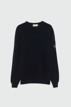 Uomo Roy Rogers Maglieria E Felpe|Maglia Girocollo In Lana Punto Inglese