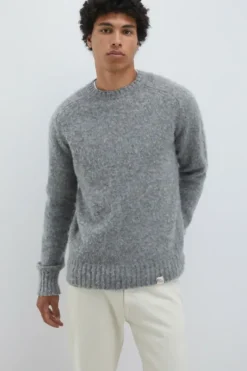 Uomo Roy Rogers Maglieria E Felpe|Maglia Girocollo In Lana Shetland Brushed