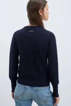 Donna Roy Rogers Maglieria E Felpe|Maglia Girocollo In Pura Lana