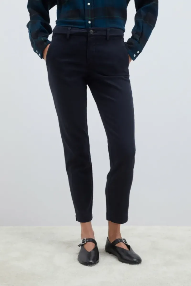 Donna Roy Rogers Pantaloni E Gonne|Pantalone Chino Flow Soft Bull