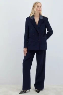 Donna Roy Rogers Pantaloni E Gonne|Pantalone Dad In Velluto