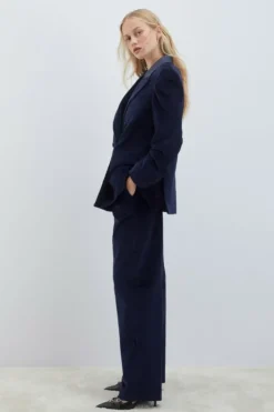 Donna Roy Rogers Pantaloni E Gonne|Pantalone Dad In Velluto
