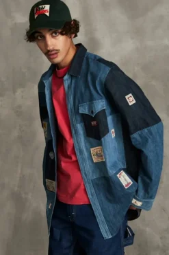 Uomo Roy Rogers Pantaloni|Pantalone Lavoro 70th Denim Cimosa