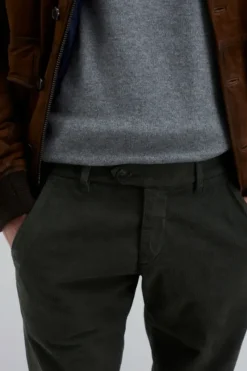 Uomo Roy Rogers Pantaloni|Pantalone New Rolf In Gabardina