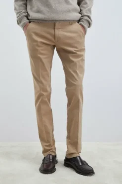 Uomo Roy Rogers Pantaloni|Pantalone New Rolf In Gabardina
